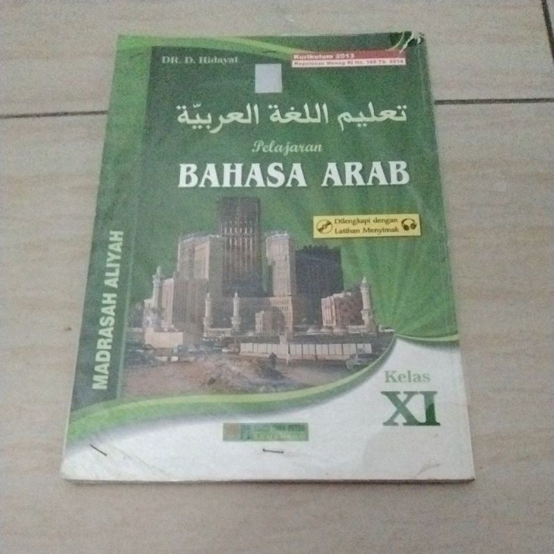 Buku Bahasa Arab kelas XI 11 Karya Toha Putra