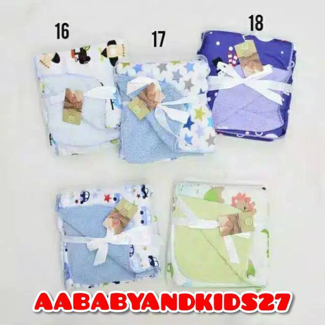 SELIMUT BAYI DOUBLE FLEECE TANPA TOPI-SELIMUT BAYI BOLKA BALIK-SELIMUT BAYI LEMBUT JUST TO YOU