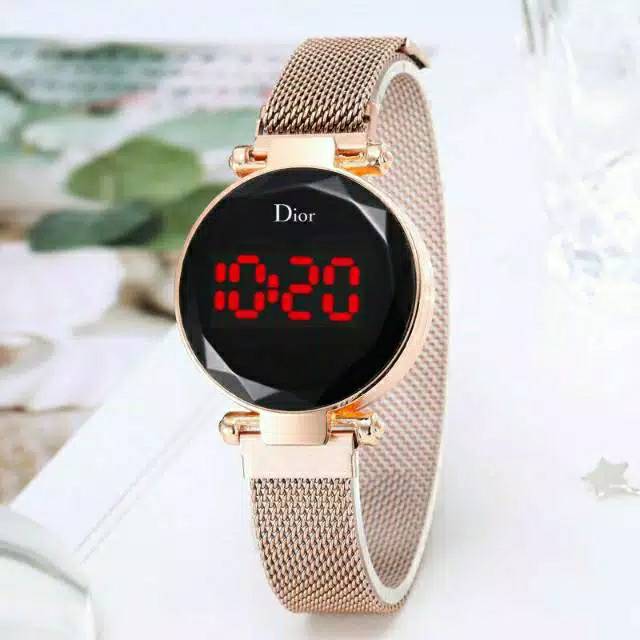 Jam Tangan Magnet Digital LED BEST SELLER