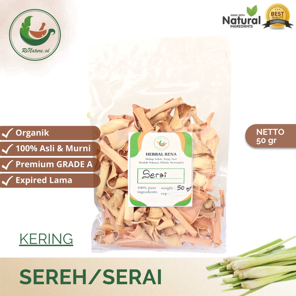 

Sereh Kering / Serai Kering / Murni / Dried Lemongrass / Rempah / JSR 100% PREMIUM QUALITY ReNature id