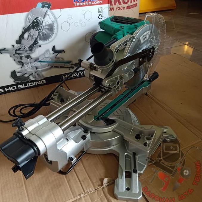 Miter Saw Sliding 10 Inch Mesin Potong Alumunium Mitter