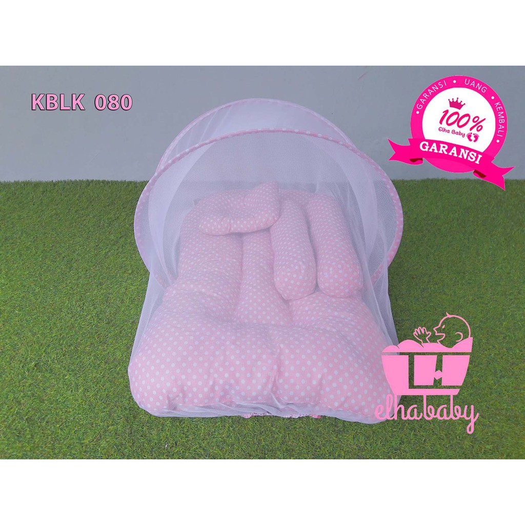 Tempat Tidur Bayi Lucu Kelambu Lipat Set Baru Lahir Murah Paket Produk Kasur Baby Newborn Karakter