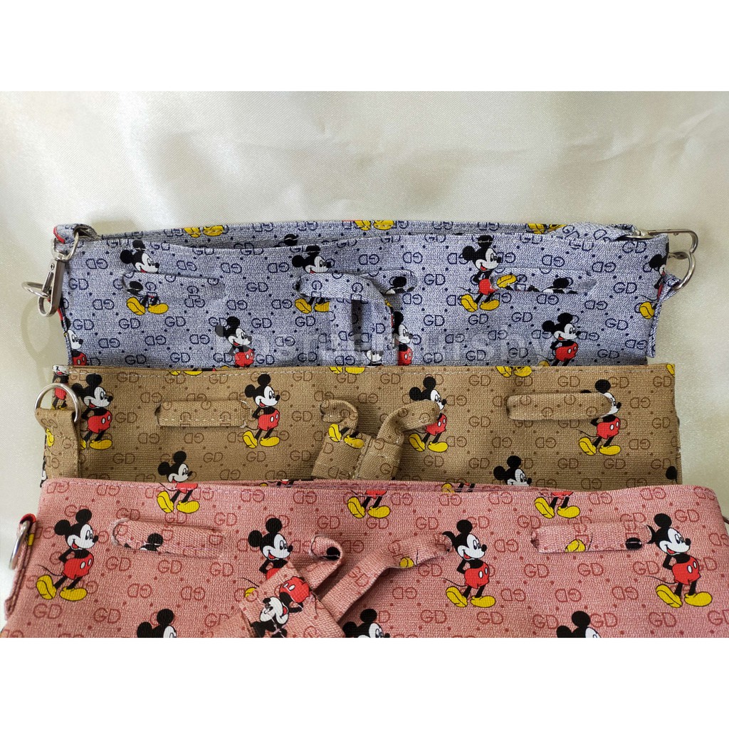 sling bag mickey mouse rumbai/ tas selempang mickey mouse rumbai