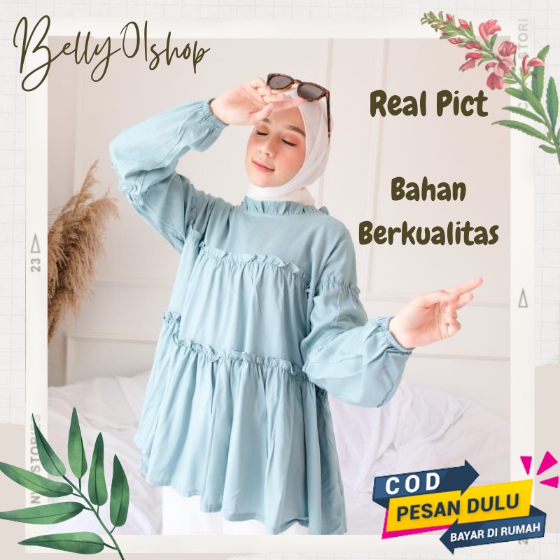 MANDA ONE SET / SETELAN RAYON DAILY ONE SET BAJU SETELAN WANITA KEKINIAN C3I8 Muslimah Long Tunik
