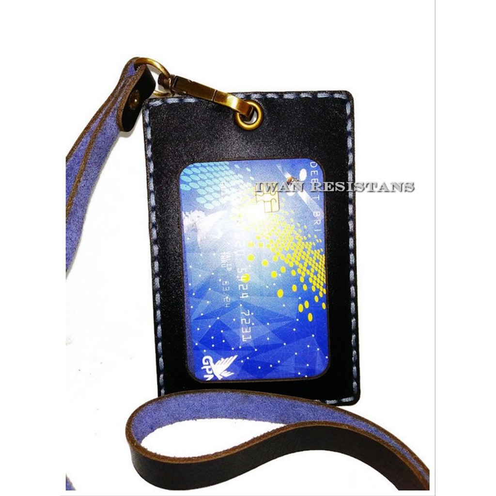 

iD card holder kulit asli,name tag kulit asli