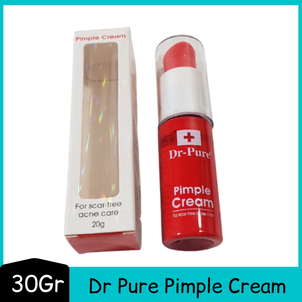 DR PURE PIMPLE CREAM ACNE CARE 30GR