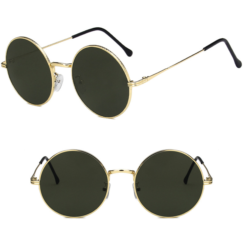 Retro Round Metal Sunglasses For Men and Women