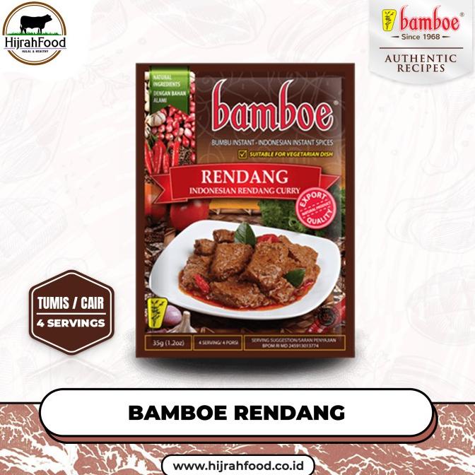 

Bamboe Bumbu Rendang | Indonesian Rendang Curry Spice Mix (35 g)