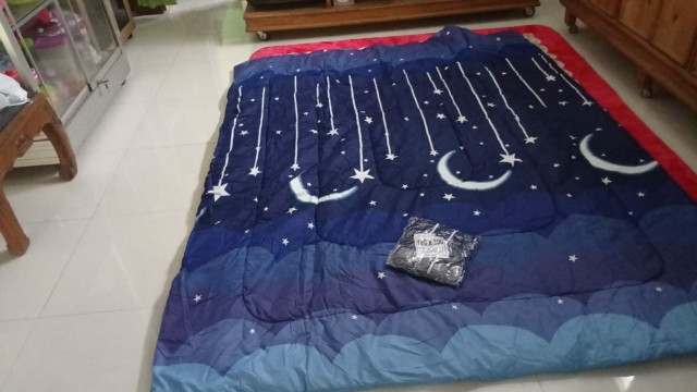 Bed Cover Set 180x200 Bahan Katun Halus Homemade