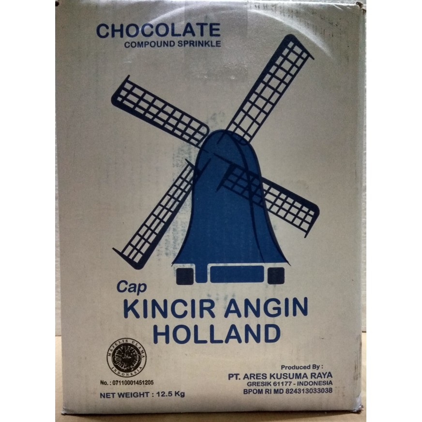 

(REPACK 1 kg) Meses Cokelat - Holland