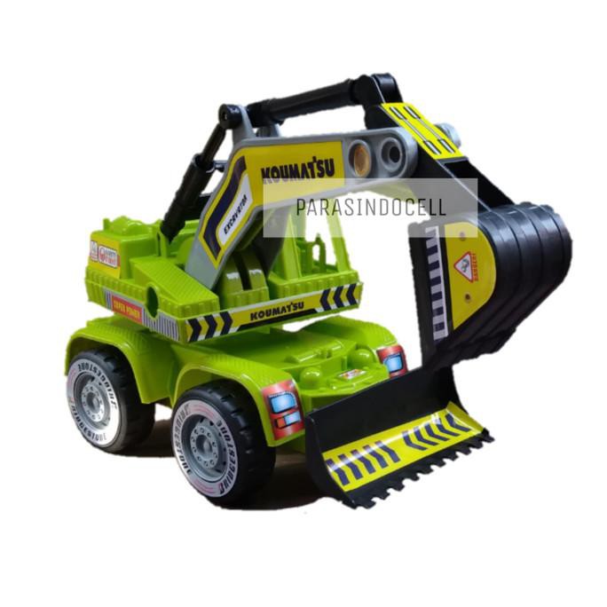Mainan Mobil Truk Beko jumbo - mainan anak