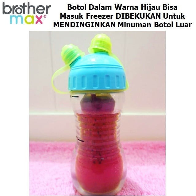 Brother Max 2-in-1 Drinks Cooler Sports Bottle Botol Minum Anak