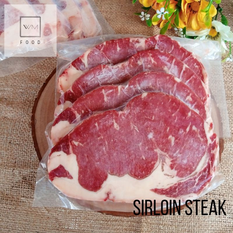 

sirloin steak / daging has luar