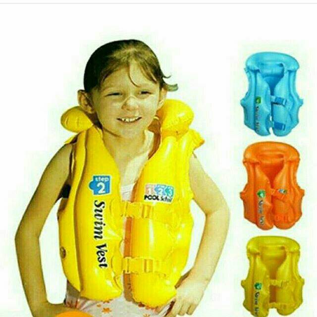 Jaket Renang Anak - Swim Vest - Jaket Pelampung Anak - Rompi Renang Anak