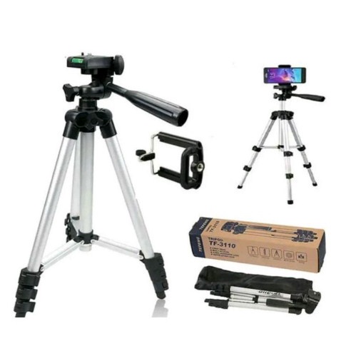 Tripod Handphone HP Tripot Kamera 3110 1 Meter Free Holder U &amp; Tas