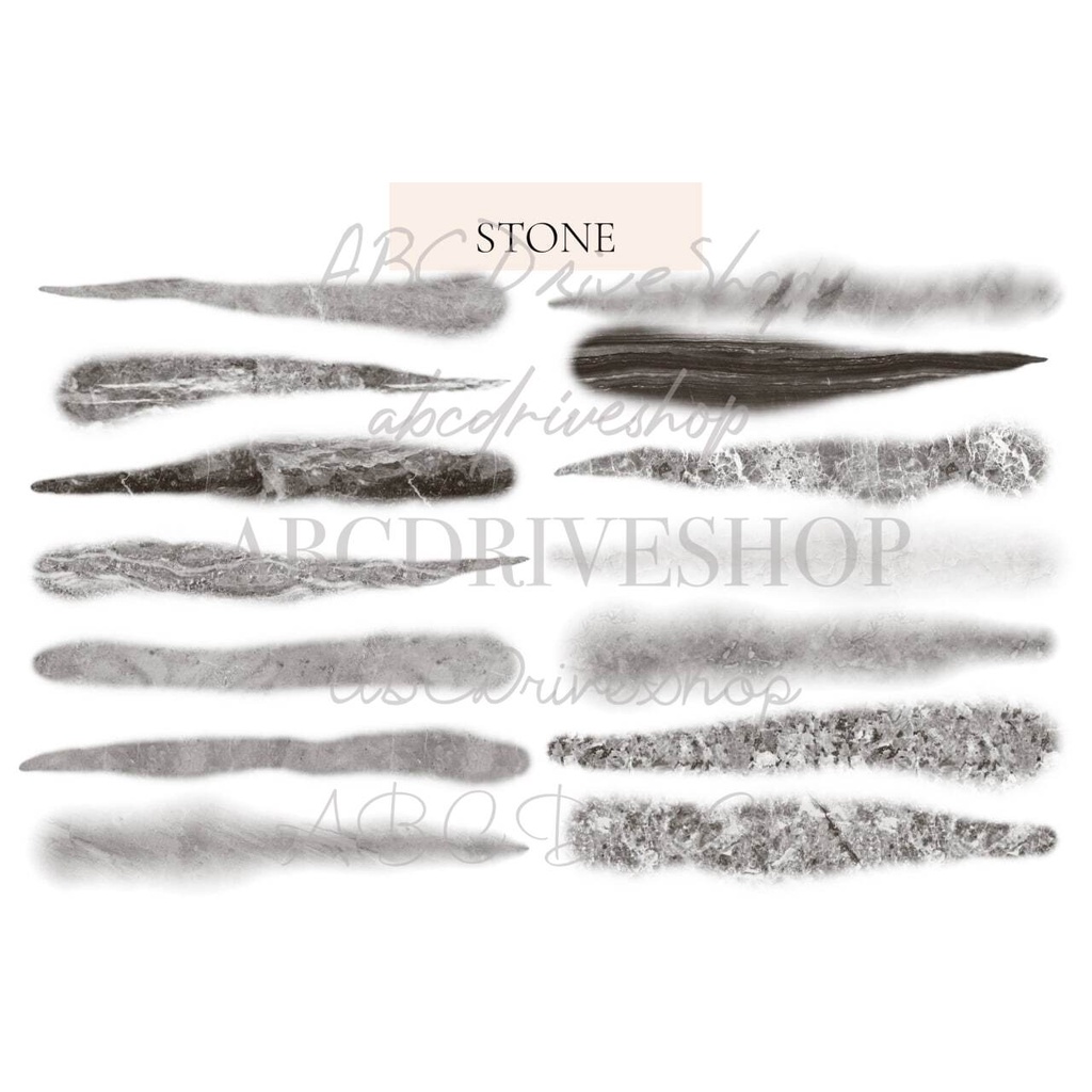 Procreate Brush - Marble &amp; Stone Procreate Brushes