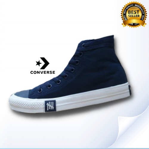 FLASH SALE | Sepatu Converse AllStar Petir Premium Chuck Taylor CT 2 Navy Boot Sneakers Keren Unise 