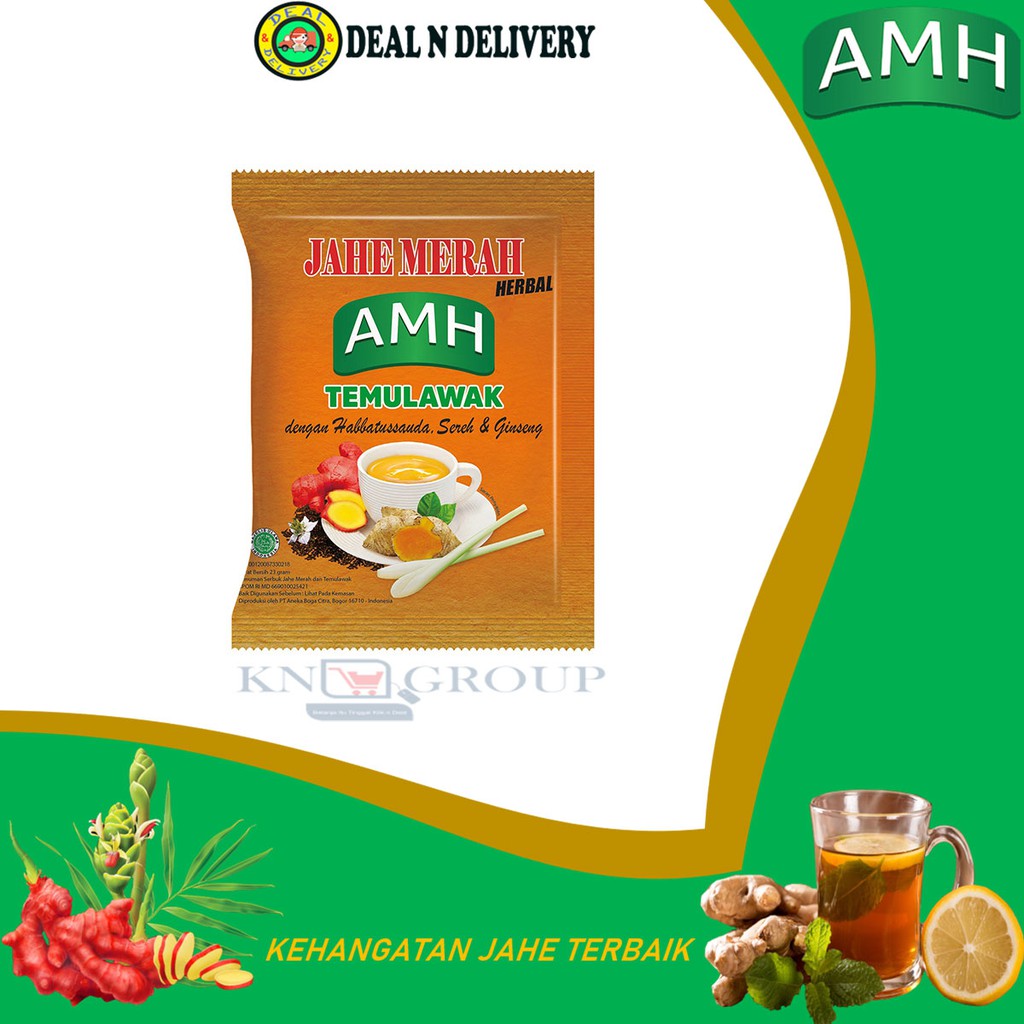 

[5 SACHET] Temulawak AMH - Renceng