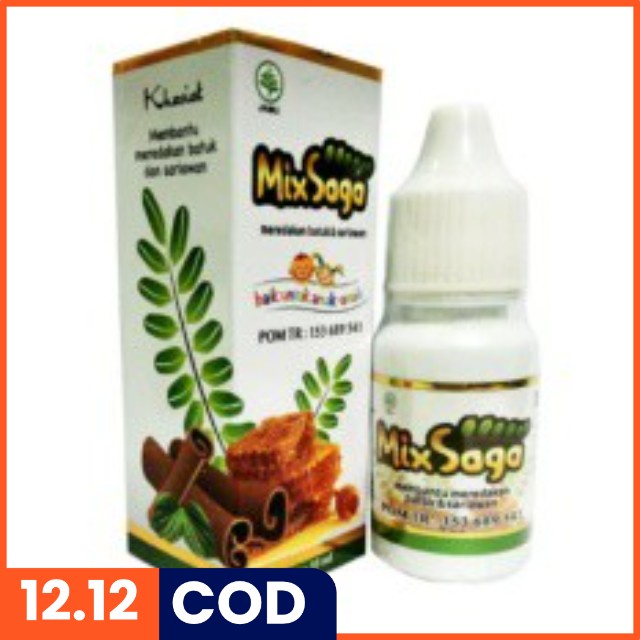 ´GZº Obat Tetes daun saga herbal sariawan batuk radang untuk anak