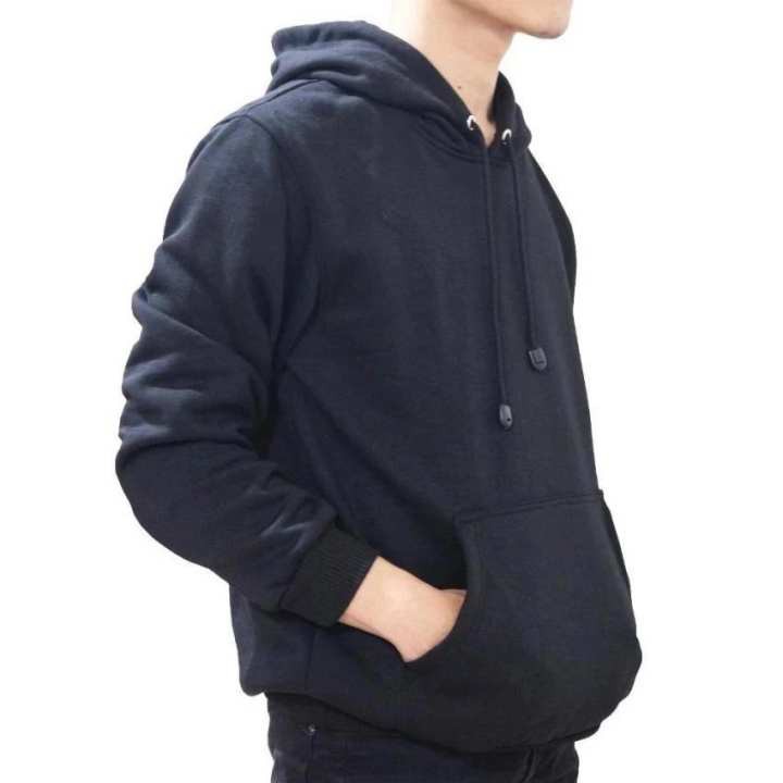 [BAYAR DITEMPAT] Sweaterpolos Hoodie Jumper Maroon Size M-XXL Unisex