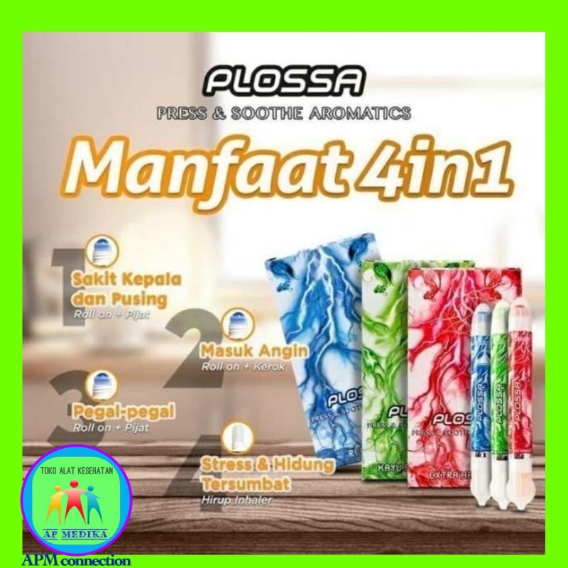 PLOSSA MINYAK ANGIN AROMATHERAPY / Plosa Minyak Angin