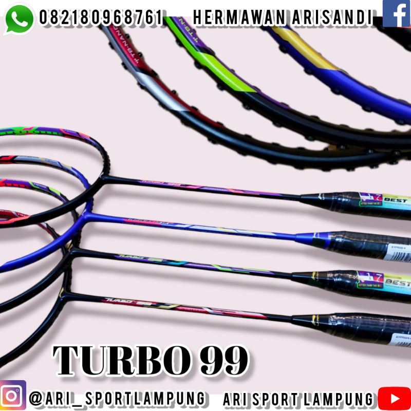 raket Li-Ning turbo 99