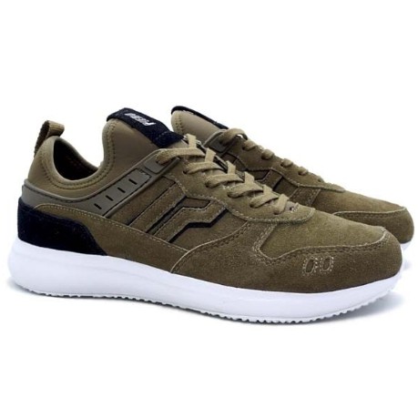 sepatu casual Piero JOGGER RS PREMIUM EVO-WALNUT/WHITE p20727