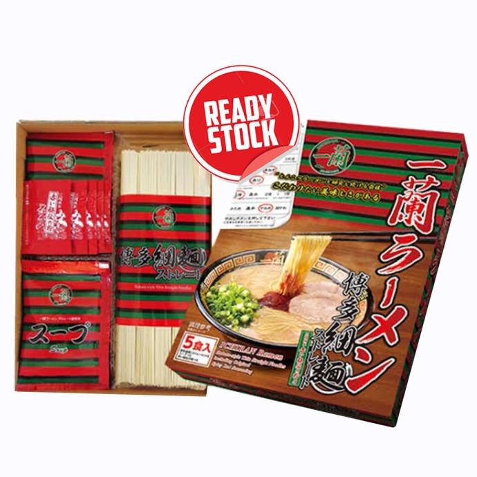 

ICHIRAN RAMEN READY STOCK (DIJUAL 1 PACK = 5 PCS)