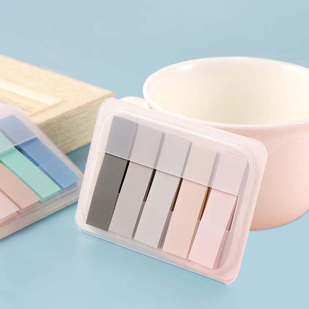 Mxbeauty Index Memo Pad Portable Self-Adhesive Perlengkapan Kantor Sekolah Bookmark Penanda Alat Tulis Tangan Akun Notes Sticky Note