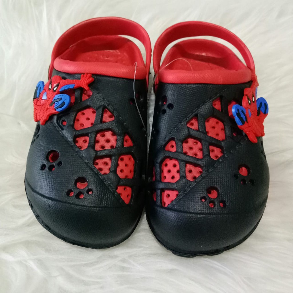 Sepatu Sandal  Yutu  551 Spiderman Size19 24 Shopee Indonesia