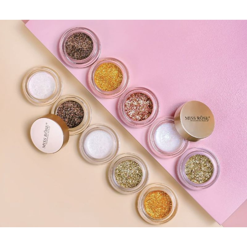 MISS ROSE Eye Glitter Cream Eyeshadow