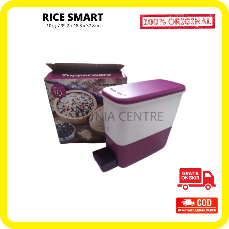 PROMO TUPPERWARE TEMPAT BERAS RICE SMART ORIGINAL