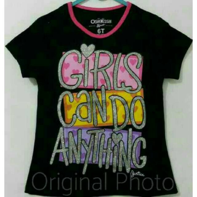 kaos oshkosh anak perempuan