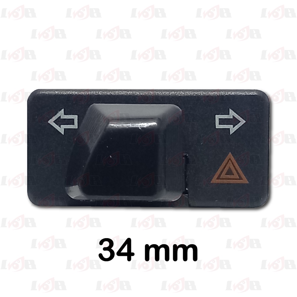 Tombol Sen Hazard Honda Switch Saklar Sein Motor Matic Bebek 30mm 34mm Trapesium