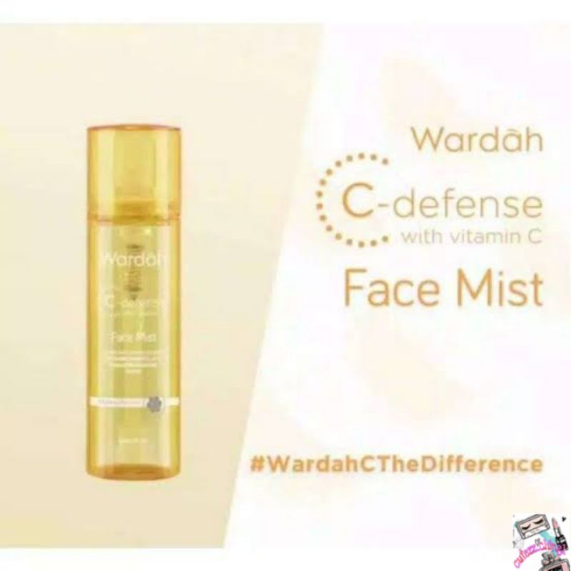 ☃Cutezz_Ching1☃Wardah C Defense Face Mist 55ml