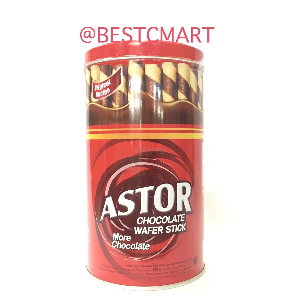 

ASTOR WAFER STICK COKELAT KALENG 330 GR