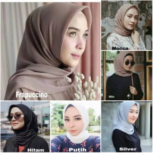 Jilbab segiempat Hijab bella square