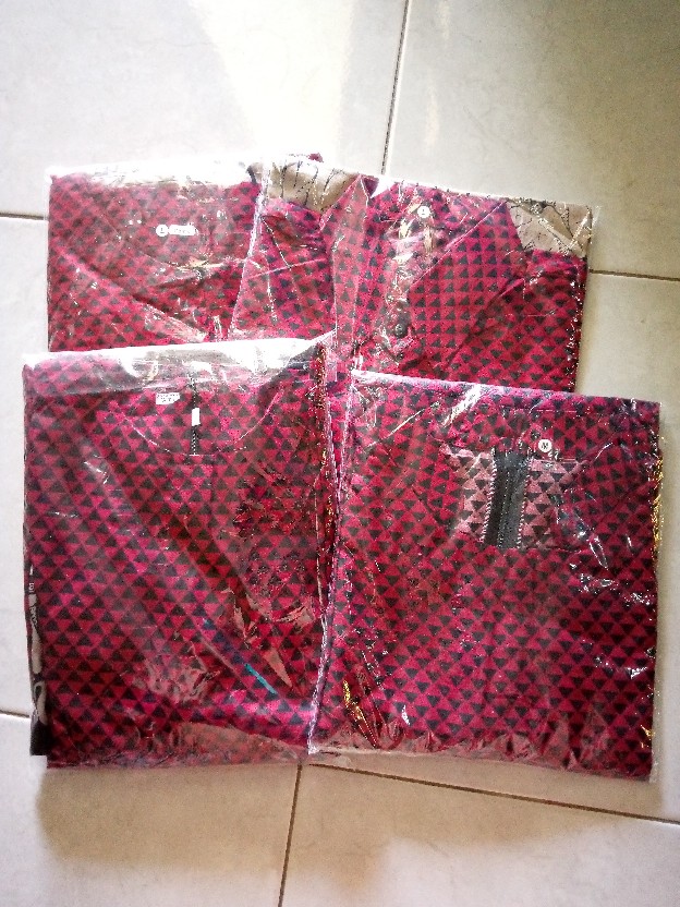 Batik Couple Keluarga Sania Ruffle Ori Ndoro Jowi Dnt Motif Mowo
