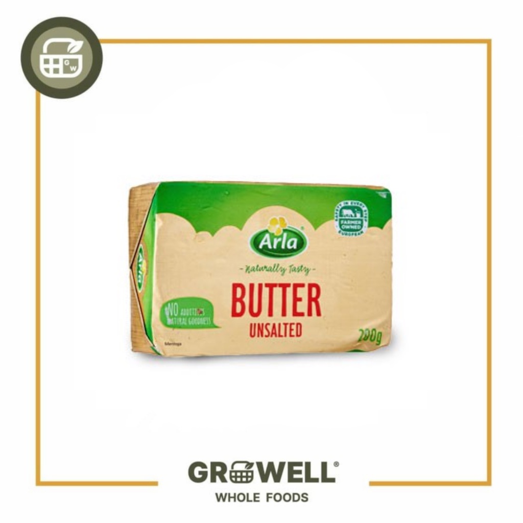 

ARLA BUTTER UNSALTED 200 G