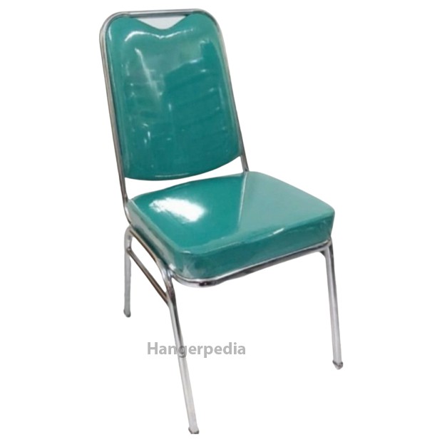 Kursi Susun / Kursi Kondangan / Kursi Seminar / Kursi Kerja-Hijau Tosca