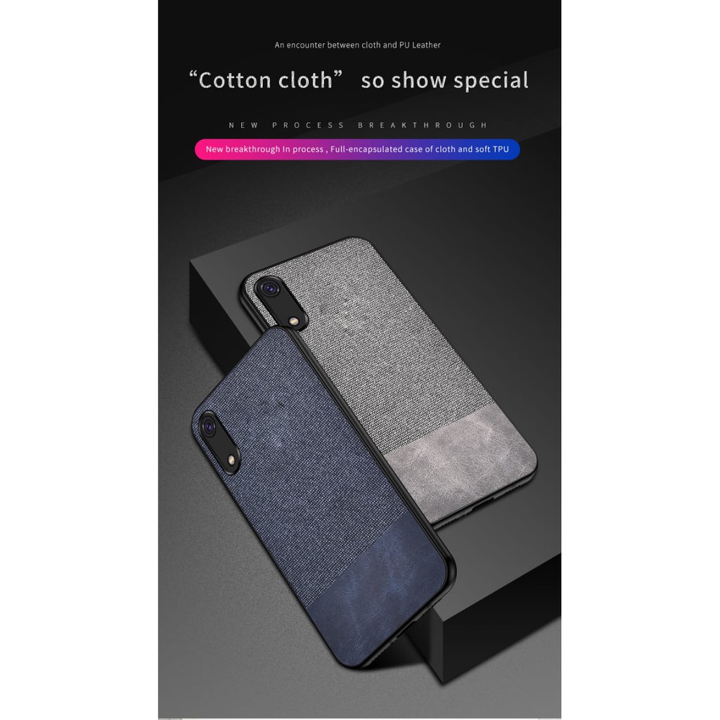 Xiaomi Redmi 7A Soft Case Fabric Leather