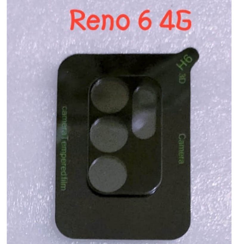 Tempered Glass Camera Oppo Reno 6 (4G &amp; 5G) 4 4F 4 Pro Versi Indonesia New 2022