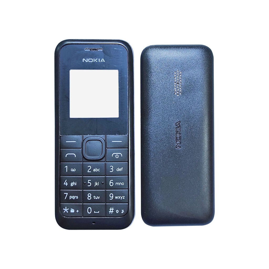 CASING NOKIA 105 2015 NEW / DUAL SIMCARD KESING + BACK COVER / WARNA RANDOM