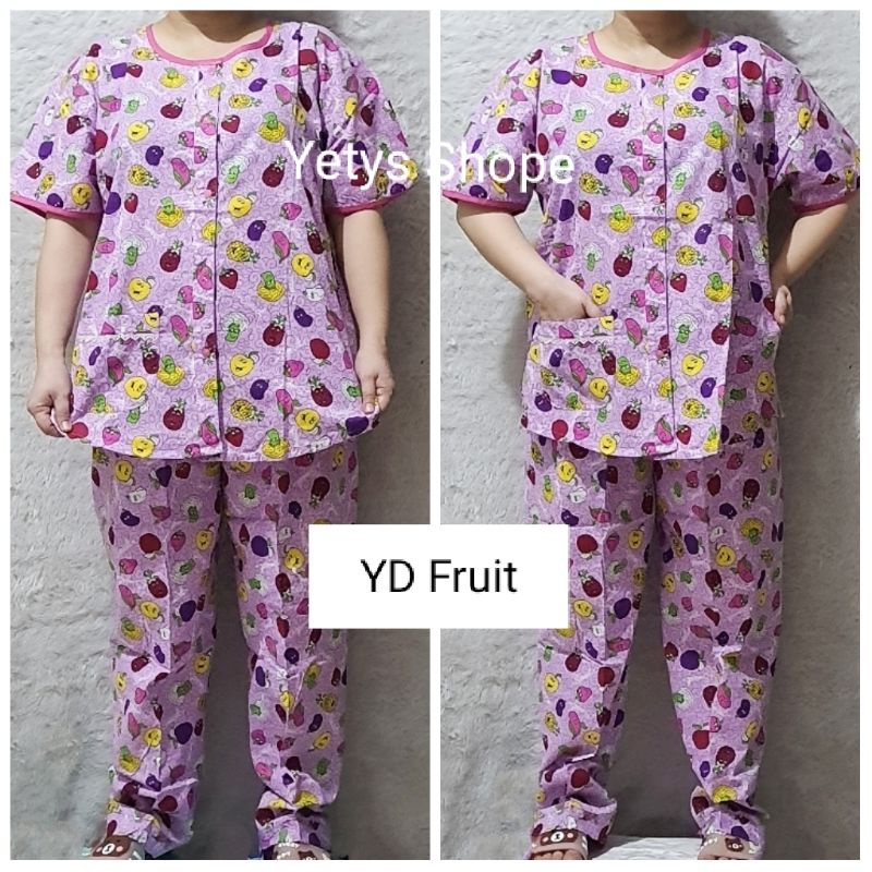 CP Full Kancing Hoki&Sheila LD110 Baju Tidur Piyama Standart [Part 1]-3