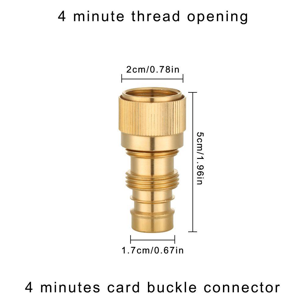 Nozzle Semprotan Nanas Perlengkapan Taman Spray Sprinkler Selang Adapter Antarmuka Pipa Air