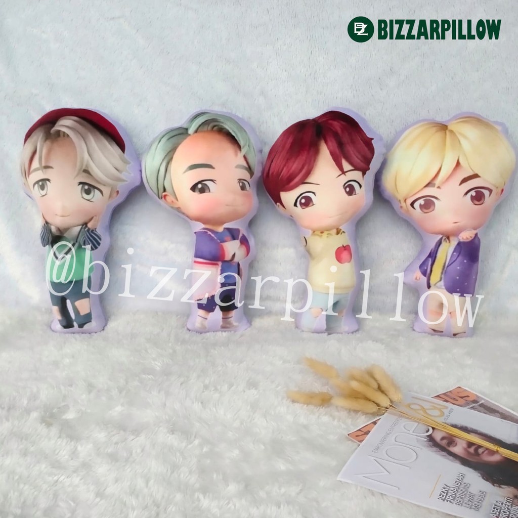 Bizzarpillow Bantal Karakter BTS Army size M BZ111