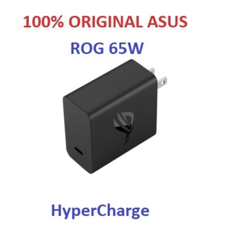 Adaptor Charger Asus Rog Phone 2 3 5 65W Hyper Charge Fast Original