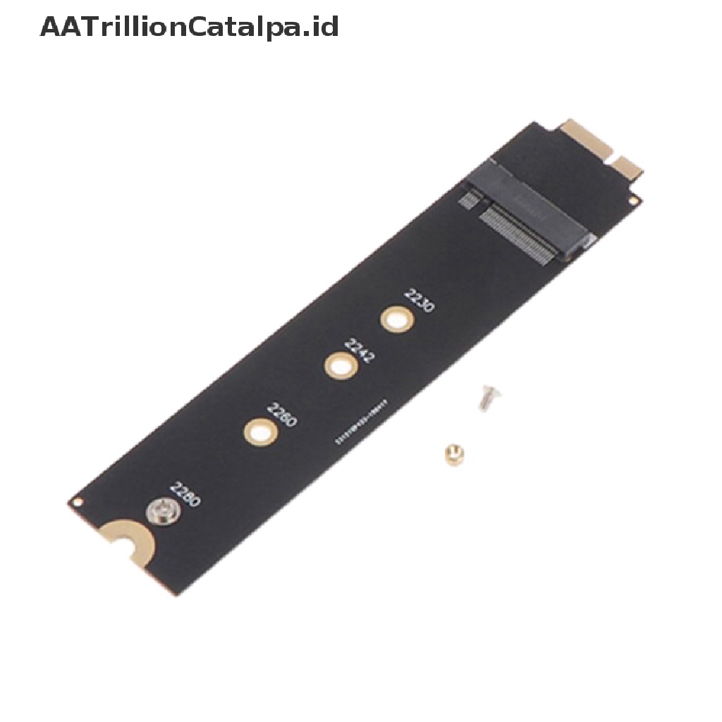 Aatrillioncatalpa 1PC Kartu adapter M. 2 ngff SSD Untuk MacBook 2010-2011 SSD