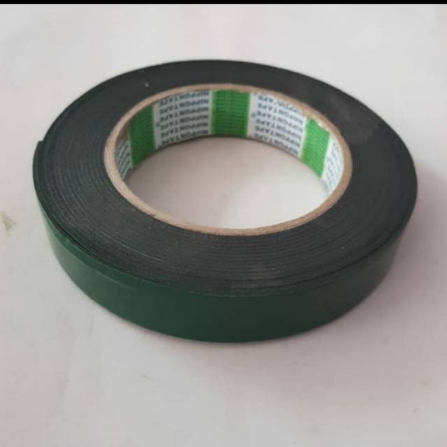 

Double Tape Hijau Busa 1 Inch x 5 Meter Foam
