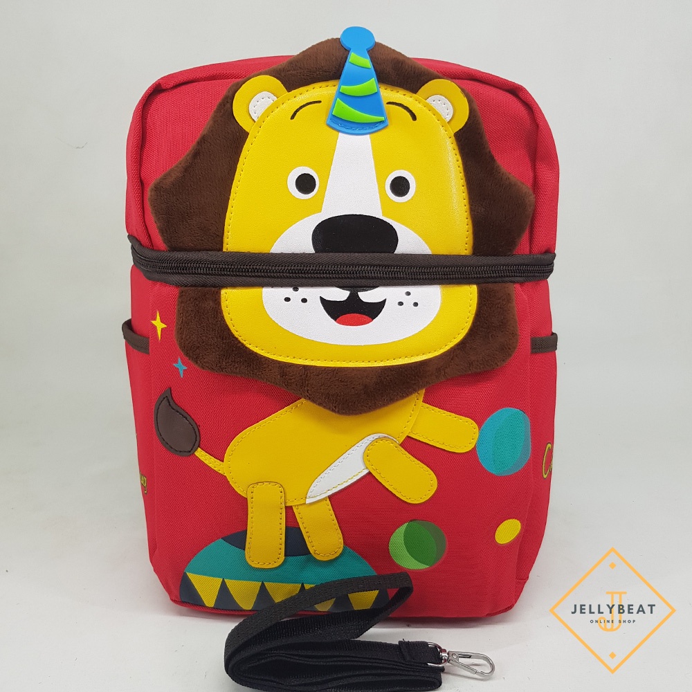 TAS BONEKA 3D 3IN1 LION